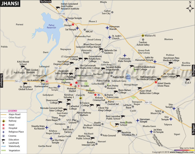 Jhansi Fort Jhansi Uttar Pradesh - Atlas , HD Wallpaper & Backgrounds