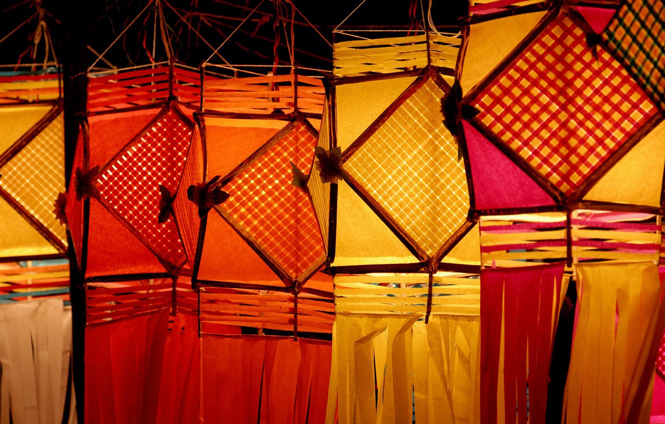 Photo Wallpaper India, Lanterns, Diwali Festival, Maharashtra, - Lantern , HD Wallpaper & Backgrounds