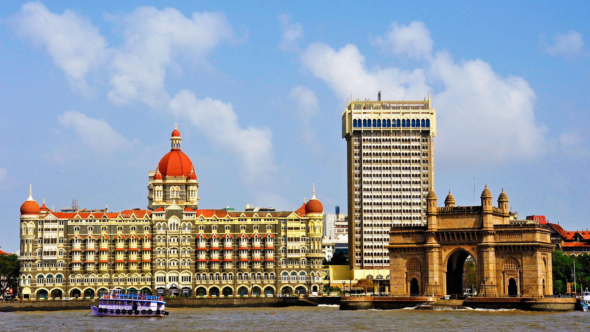 Mumbai Hd Wallpaper - Taj Mahal Palace & Tower , HD Wallpaper & Backgrounds