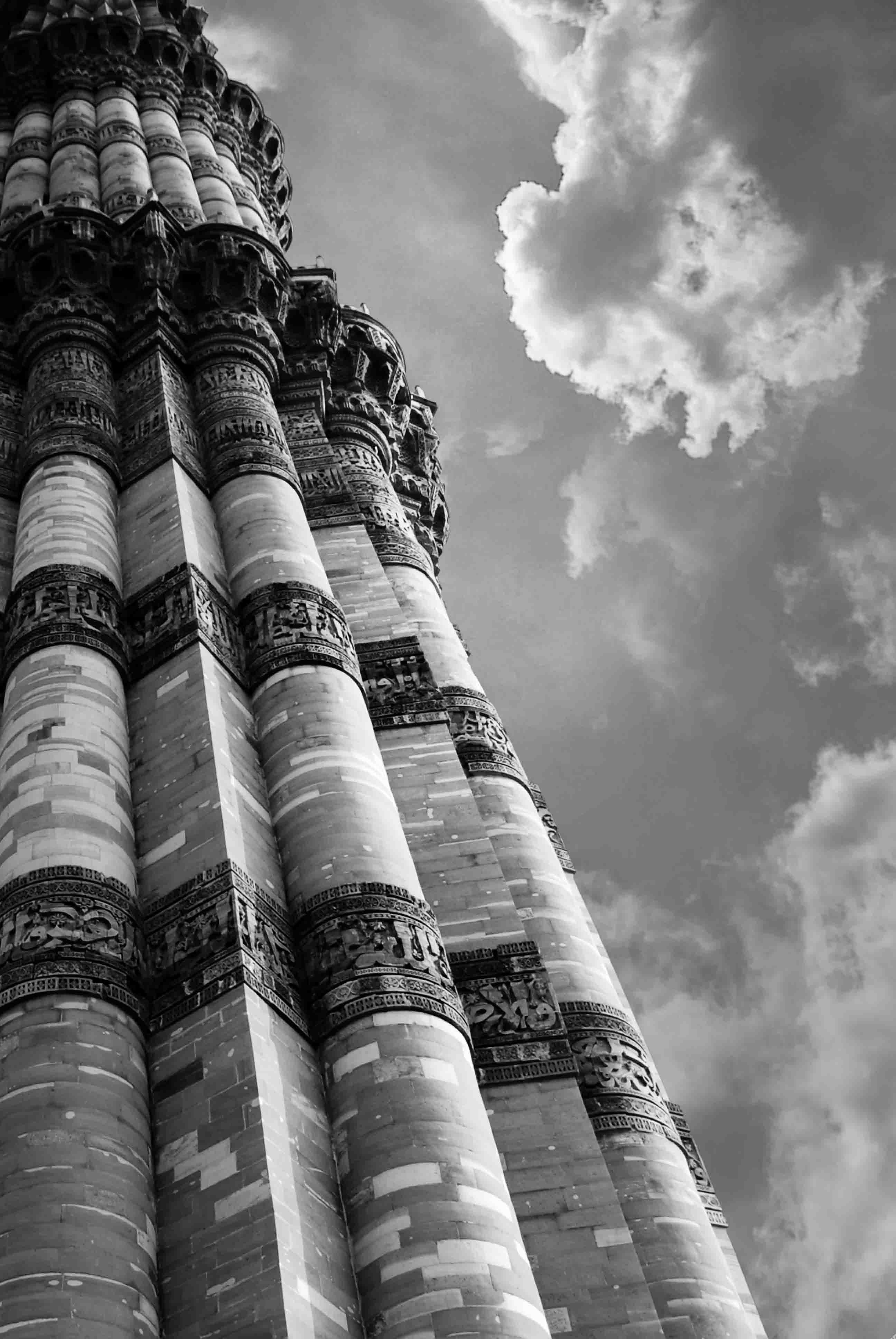 The Qutub Minar In India, Texture, Tour, Sky, Photo, - Qutb Minar , HD Wallpaper & Backgrounds
