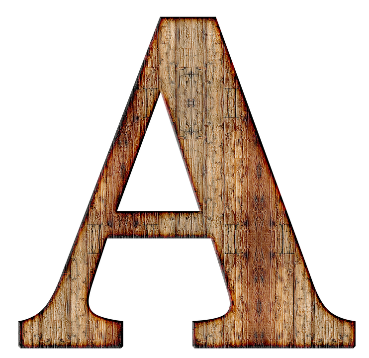 Alphabet, Letter, Initial, Background - Wooden Letter A Transparent Background , HD Wallpaper & Backgrounds