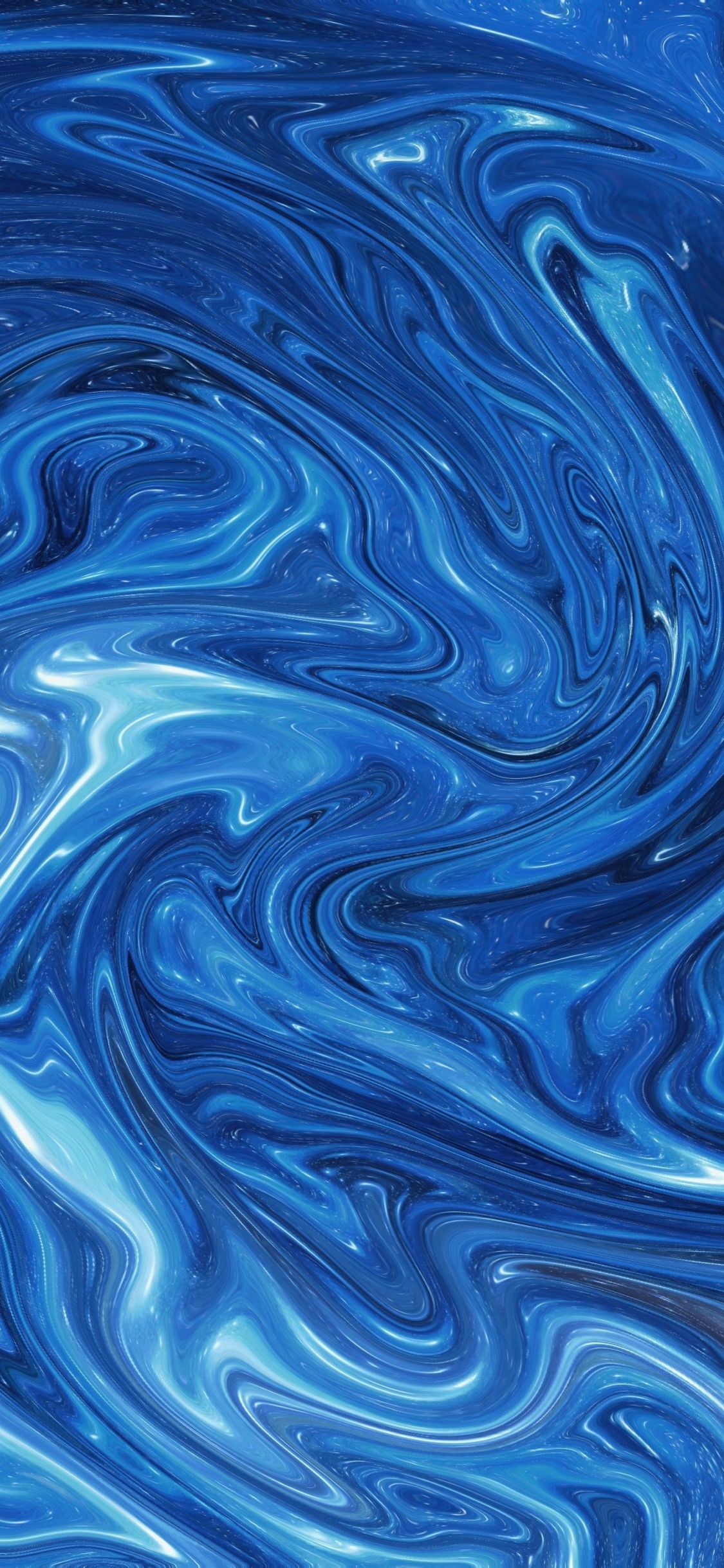 Download Wallpaper Abstract, Blue Liquid Mixture, Pattern - Iphone X Wallpaper Liquid Retina , HD Wallpaper & Backgrounds