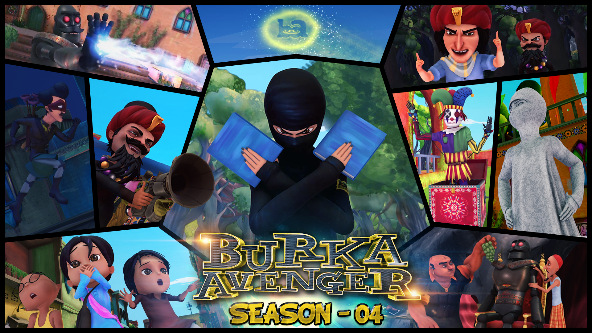 Burka Avenger Returns With Season - Burka Avenger Season 4 , HD Wallpaper & Backgrounds