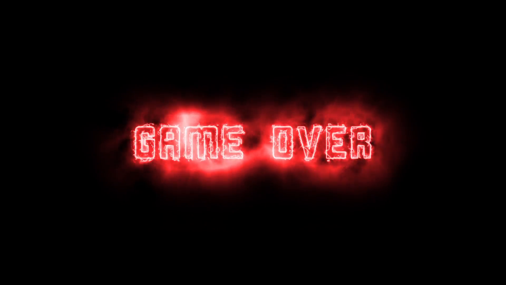 Game Over Wallpaper Red , HD Wallpaper & Backgrounds