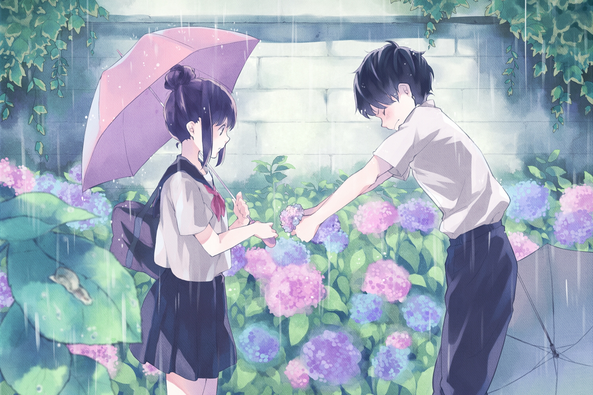 Anime Boy Wallpapers Hd - Anime Boy Confessing To Girl , HD Wallpaper & Backgrounds