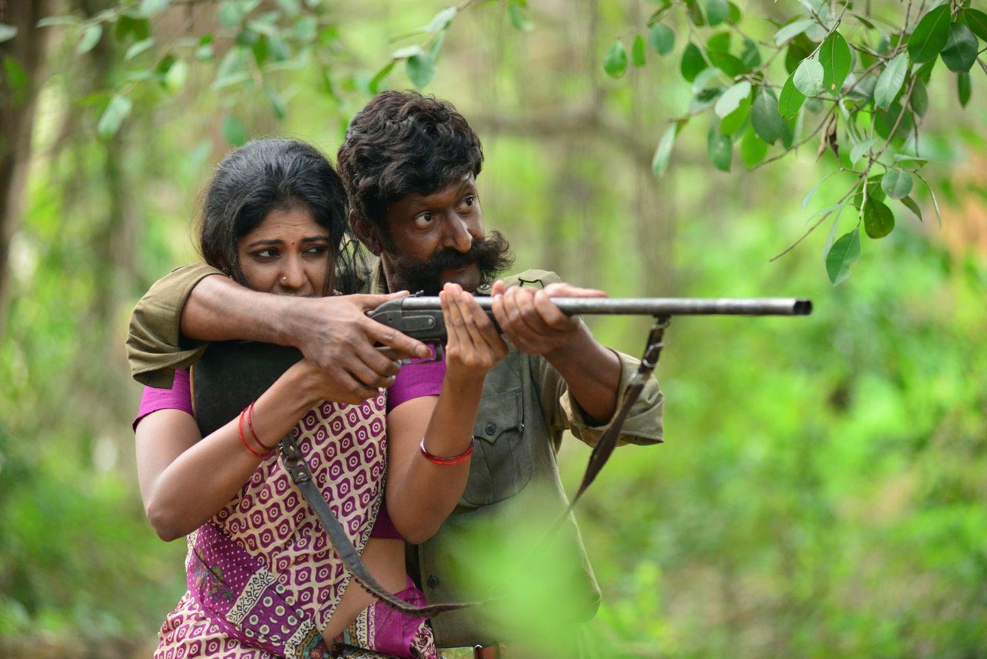 Veerappan Film Actress Usha Jadhav And Hero Sandeep - Yagna Shetty Killing Veerappan , HD Wallpaper & Backgrounds