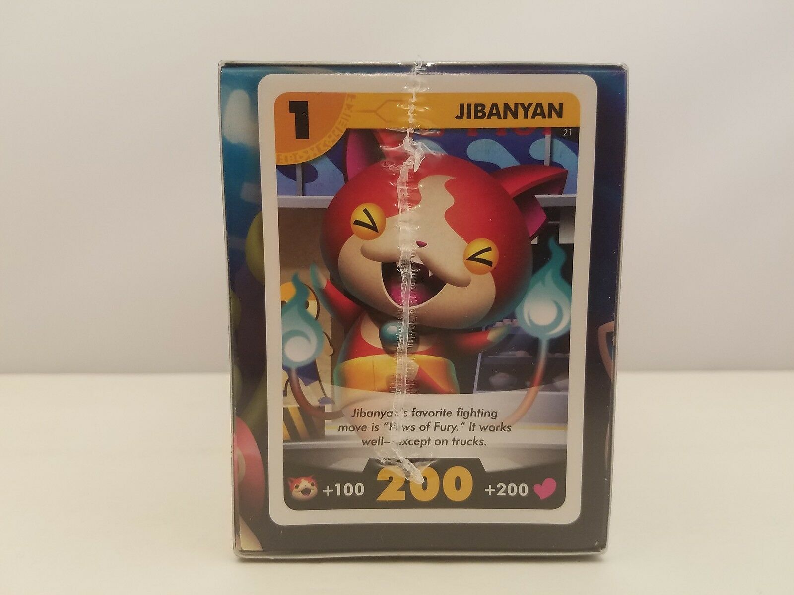 Yo-kai Watch Trading Card Game Hasbro Yokai 156 Jibanyan - Action Figure , HD Wallpaper & Backgrounds