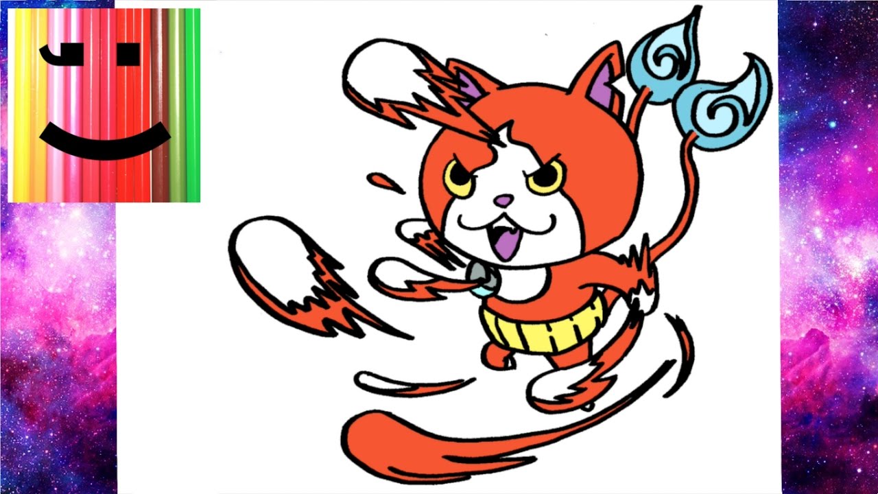 Comment Dessiner Jibanyan Yokai Watch Youtube - Licorne Dessin Facile Kawaii , HD Wallpaper & Backgrounds