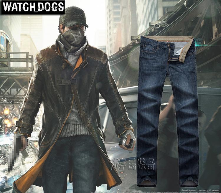 2019 Watch Dogs Aiden Pearce Jeans Watchdogs Cosplay - Watch Dogs Cosplay , HD Wallpaper & Backgrounds