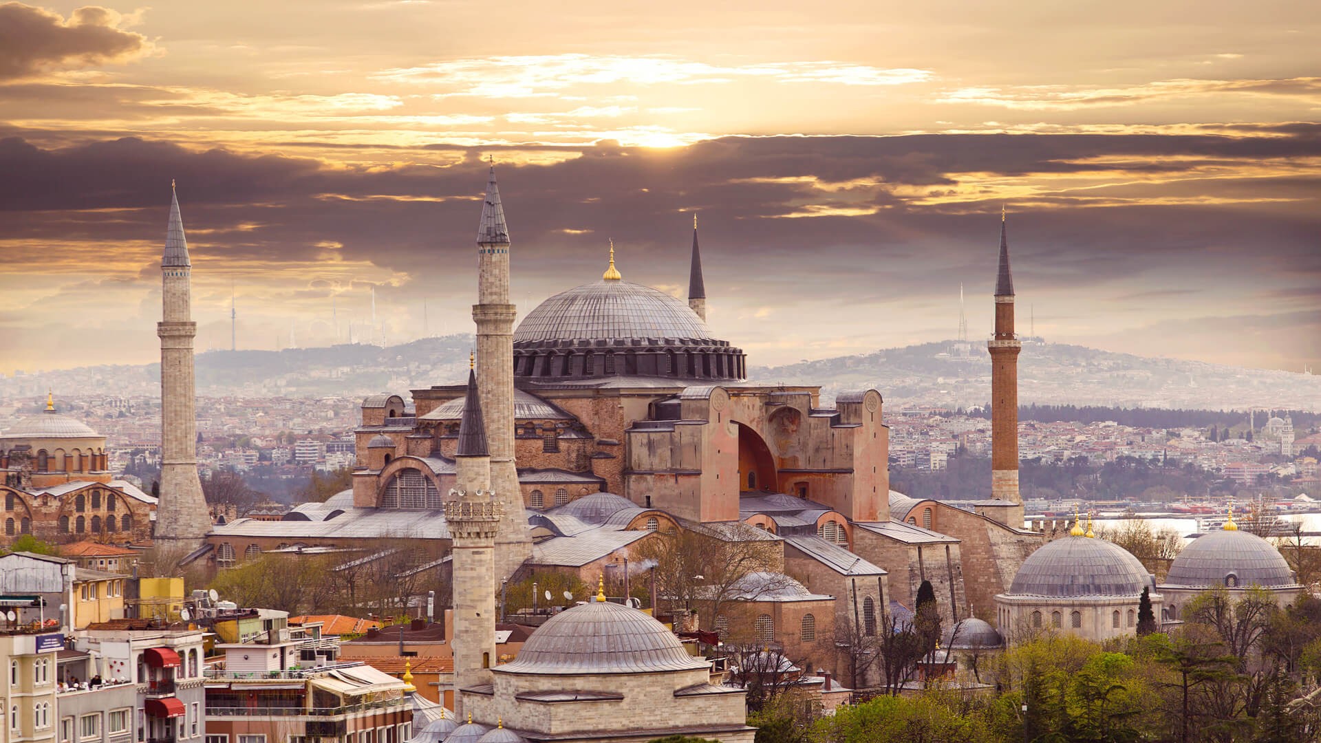 Hagia Sophia City Istanbul Turkey Wallpaper And Background - Hagia Sophia 2018 , HD Wallpaper & Backgrounds
