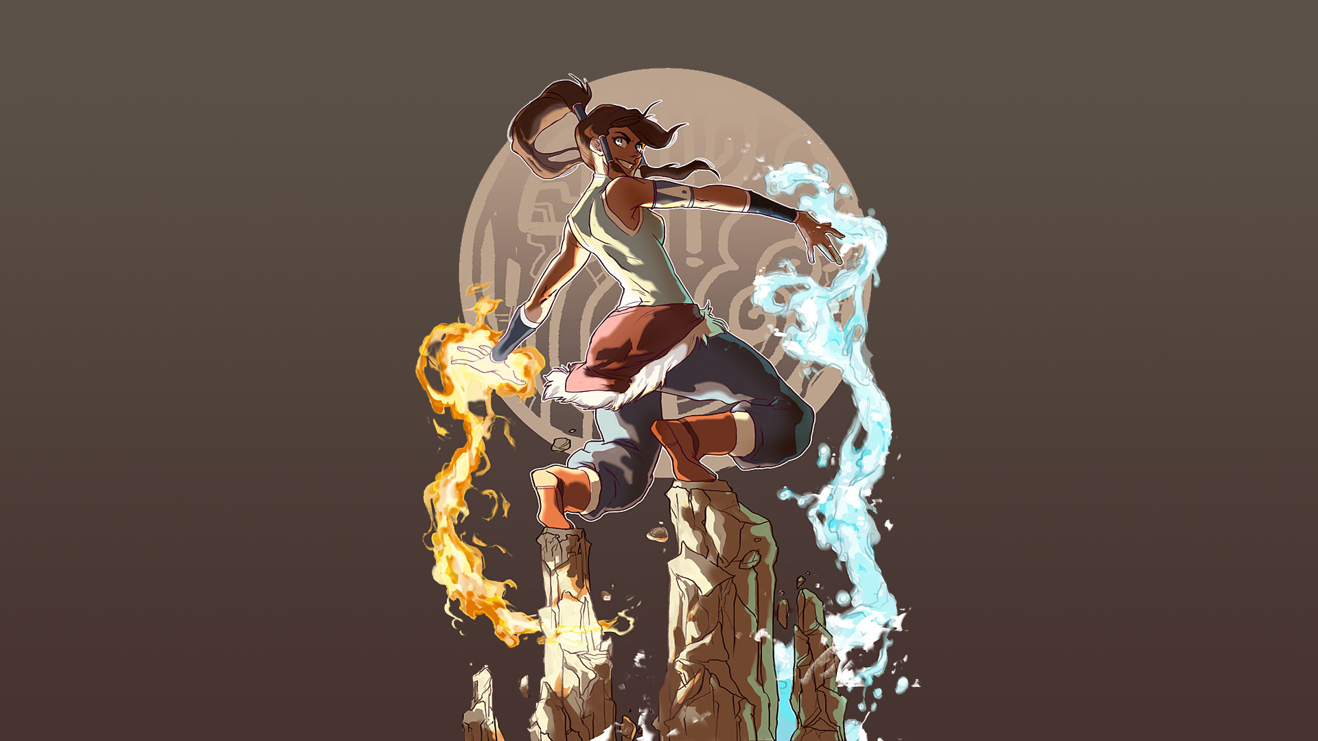 The Legend Of Korra Hd Wallpaper - Fondos De Pantalla Avatar Korra , HD Wallpaper & Backgrounds