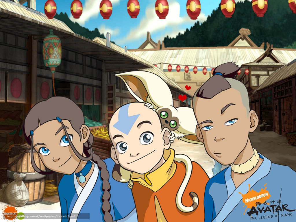 Baixar Wallpaper Avatar - Avatar The Last Airbender , HD Wallpaper & Backgrounds