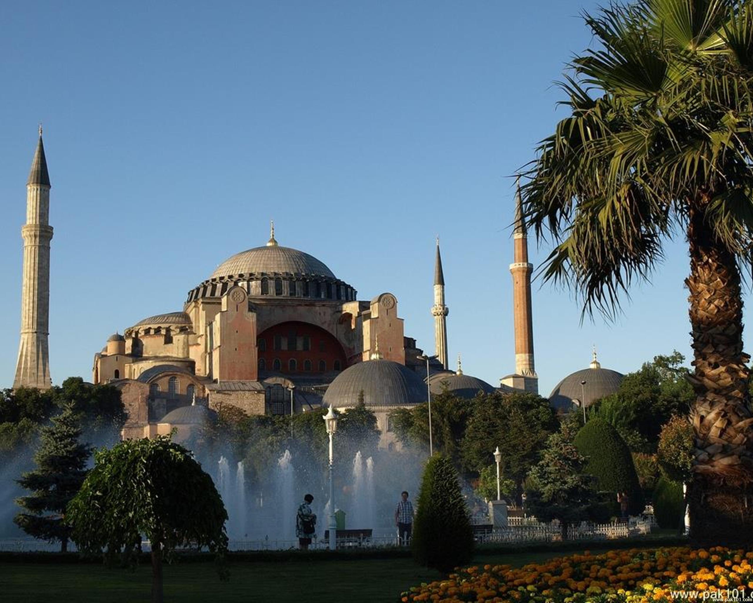 2560 X - Hagia Sophia , HD Wallpaper & Backgrounds