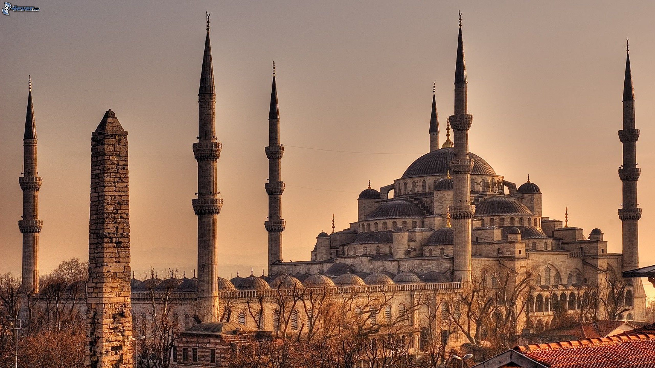 Sultan Ahmed Mosque , HD Wallpaper & Backgrounds