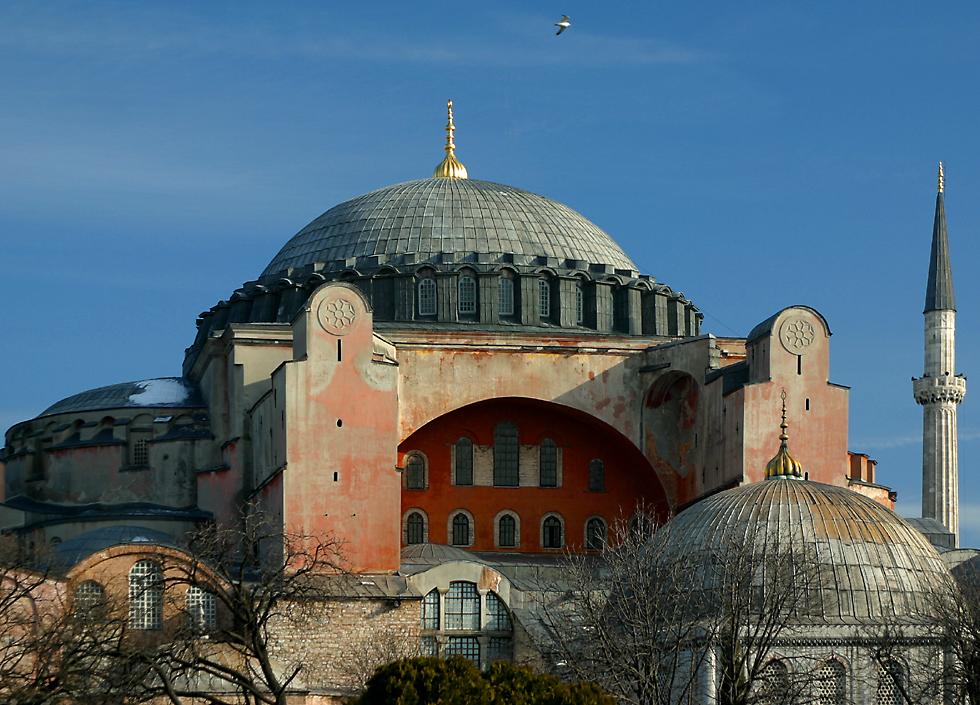 Click Here To Open A New Window With This Photo In - Hagia Sophia , HD Wallpaper & Backgrounds