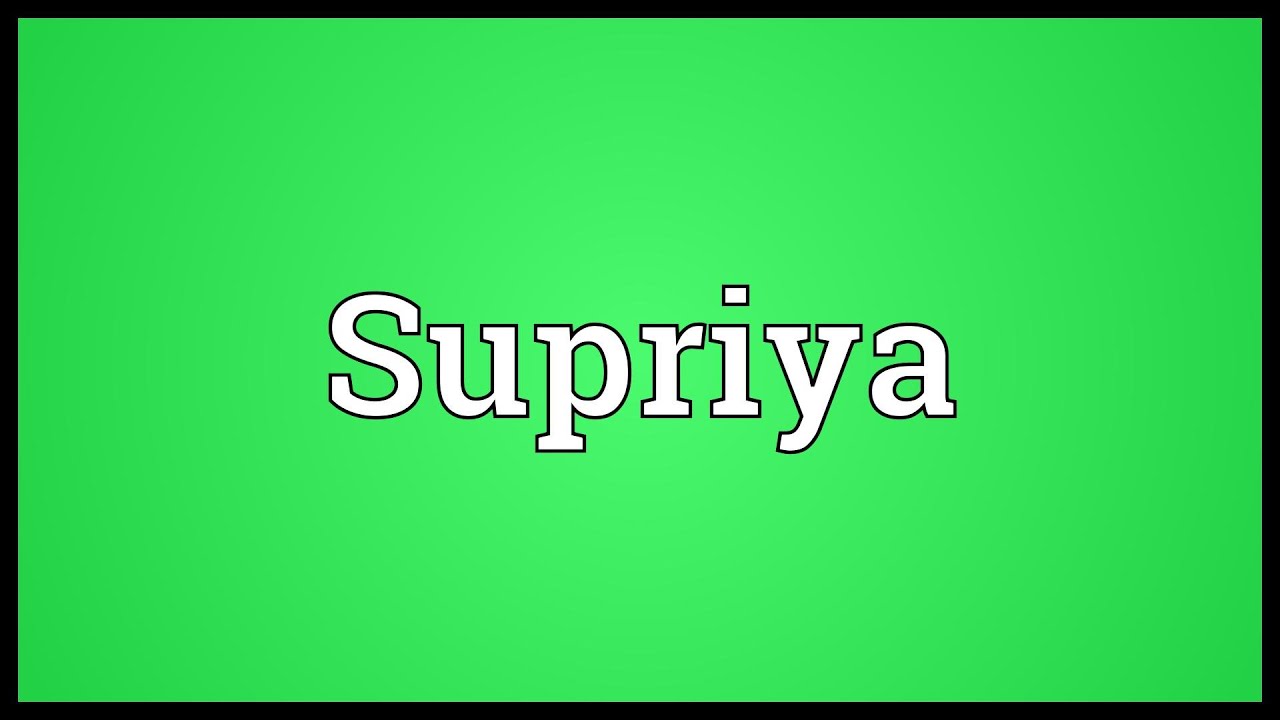 Supriya Meaning - Ritesh Name , HD Wallpaper & Backgrounds