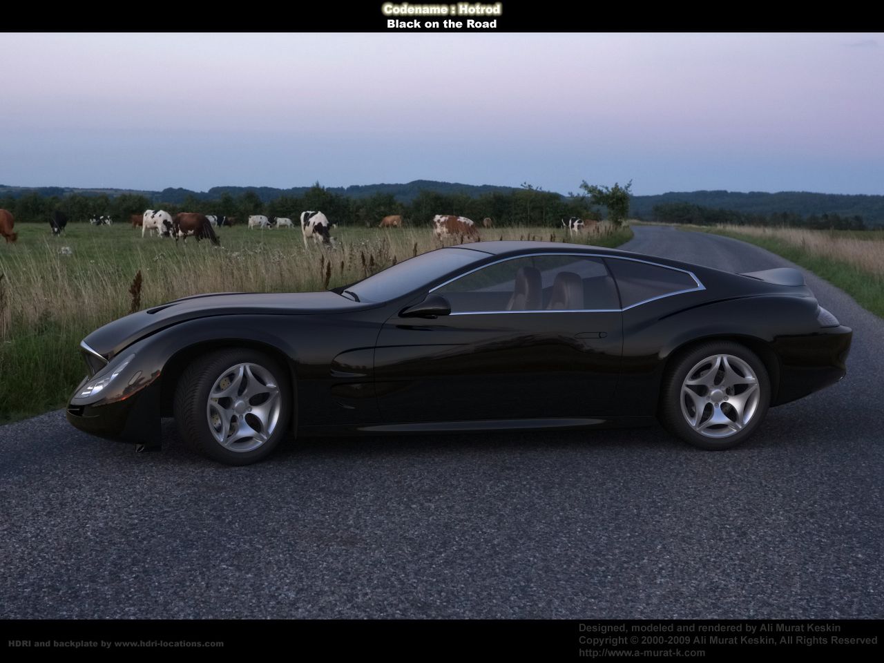 2009 Codename Hotrod By Ali Murat Keskin - Corvette Stingray , HD Wallpaper & Backgrounds