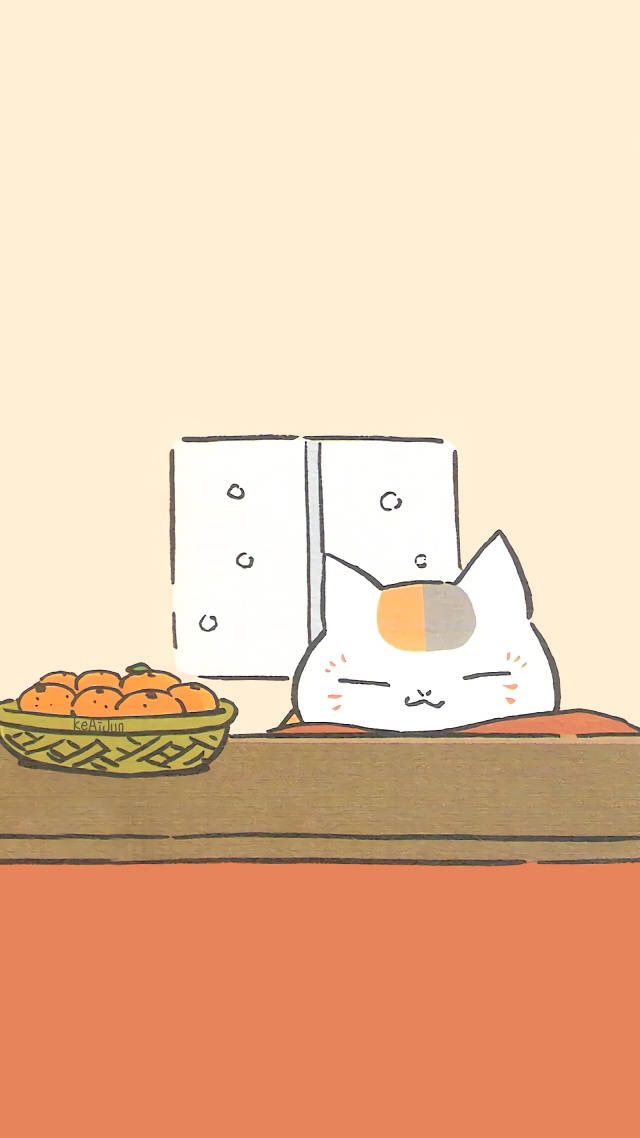 Kawaii Nyanko Sensei Natsume Takashi, Cute Anime Wallpaper, - 夏目 友人 帳 ニャンコ 先生 壁紙 , HD Wallpaper & Backgrounds