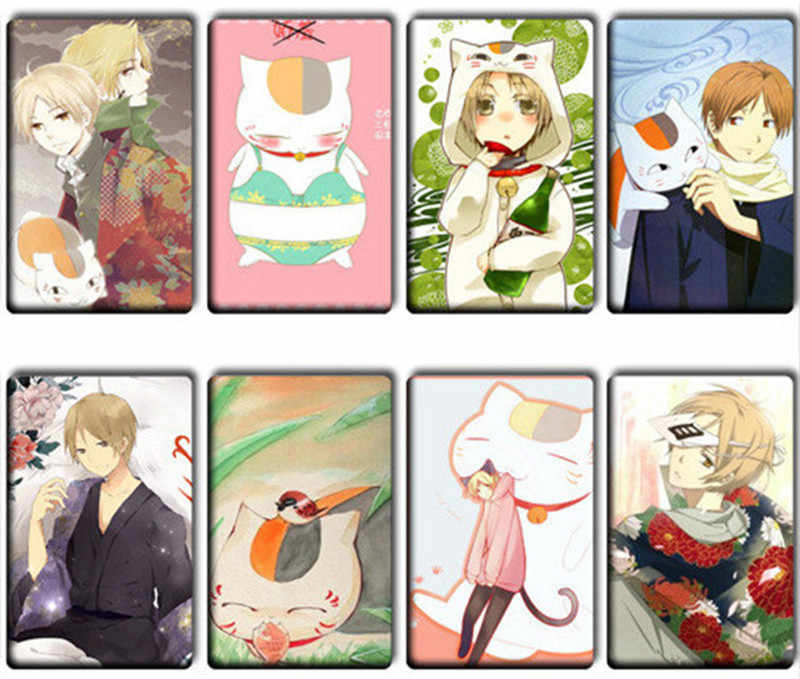 8 Pcs/lot Cute Natsume Yuujinchou Stickers Toys Kids - Natsume Yuujinchou Sticker , HD Wallpaper & Backgrounds