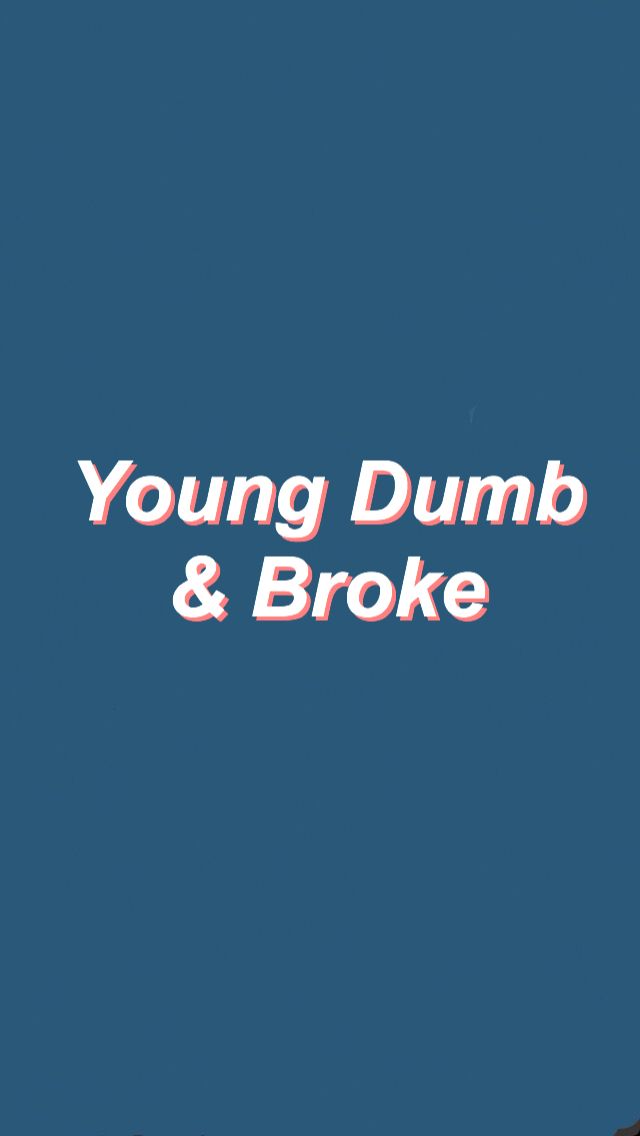 Young Dumb & Broke- Khalid Tumblr Wallpaper, Wallpaper - Nhs Yorkshire And The Humber , HD Wallpaper & Backgrounds