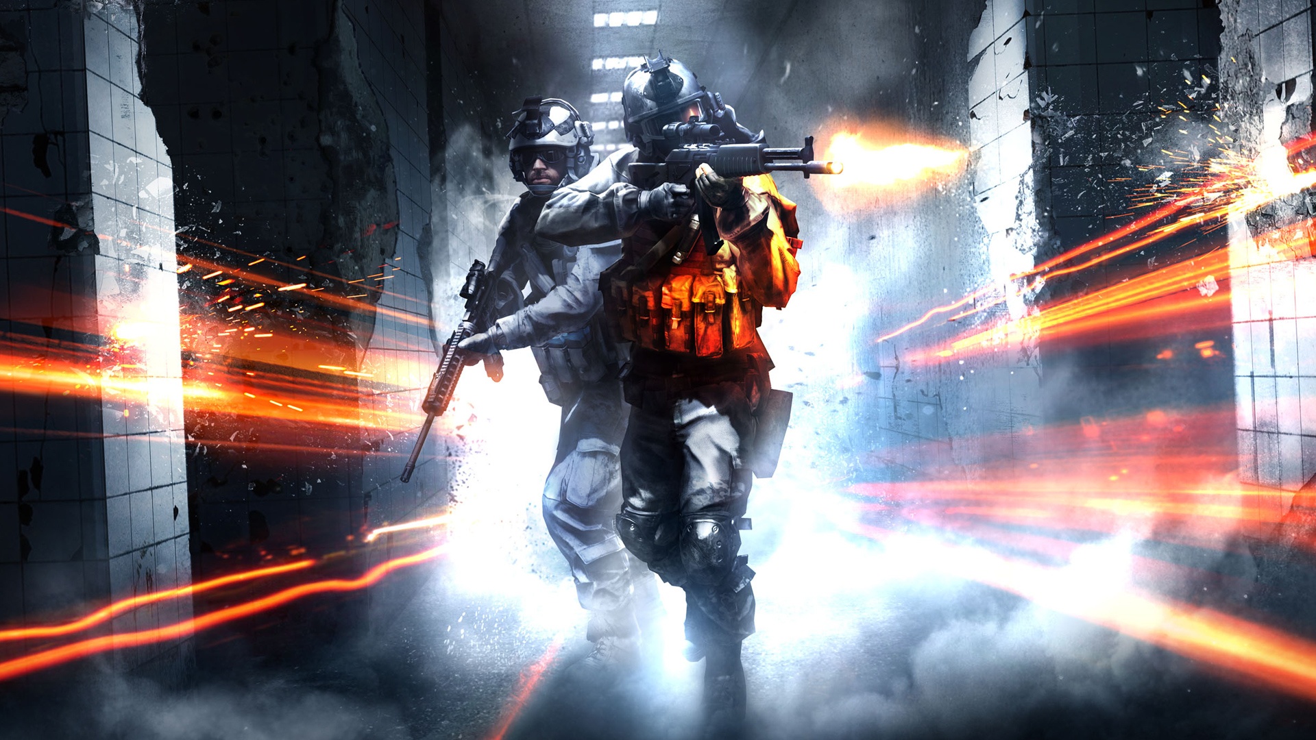 Full Hd Wallpaper Battlefield 3 Assault Skirmish Soldier - Asus Gaming Full Hd , HD Wallpaper & Backgrounds