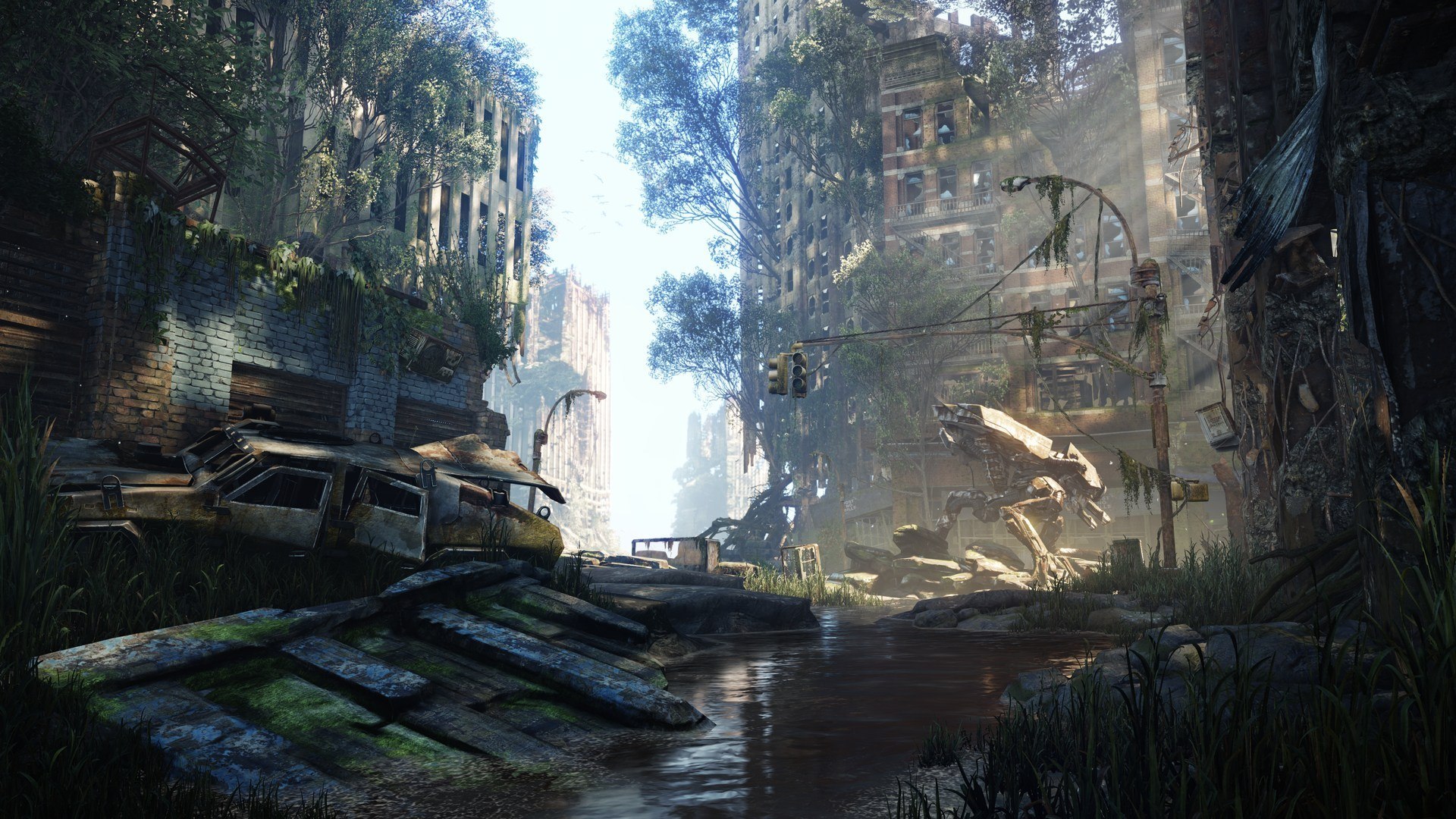 Crysis 3 New York City , HD Wallpaper & Backgrounds