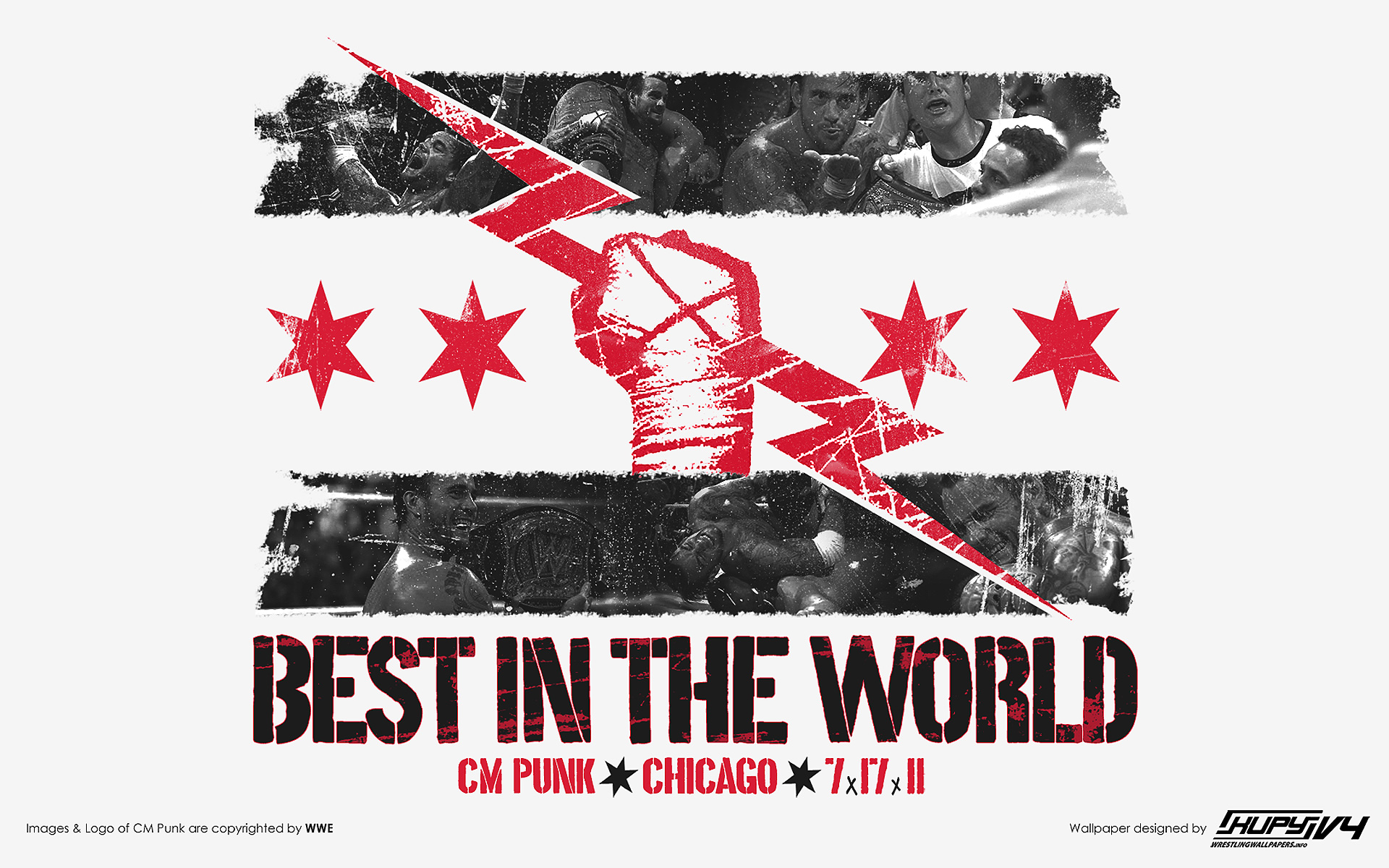 Best In The World Wallpaper Logo - Wwe Cm Punk Logo , HD Wallpaper & Backgrounds
