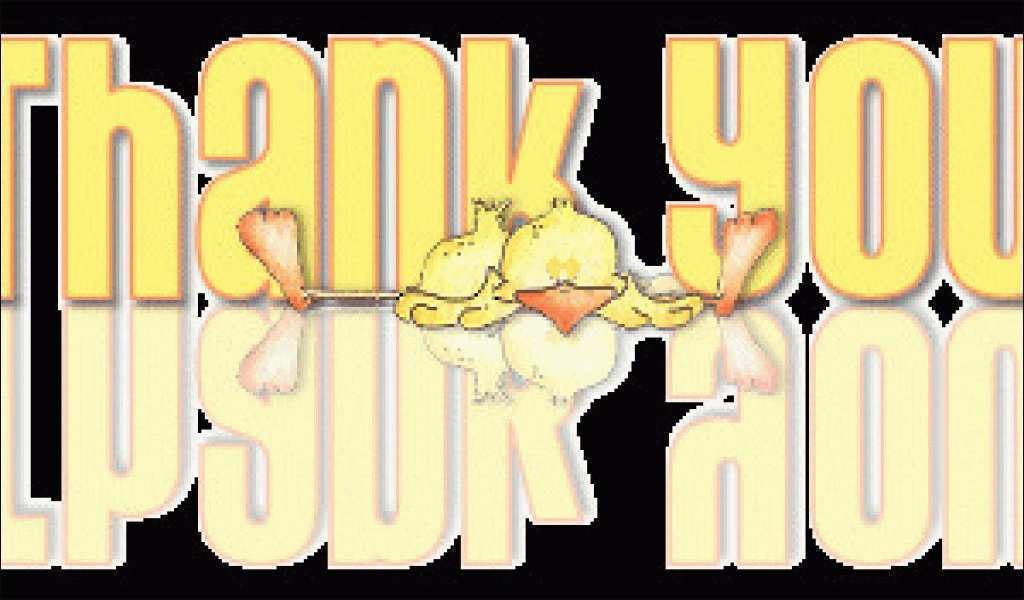 Animated Thank You , HD Wallpaper & Backgrounds