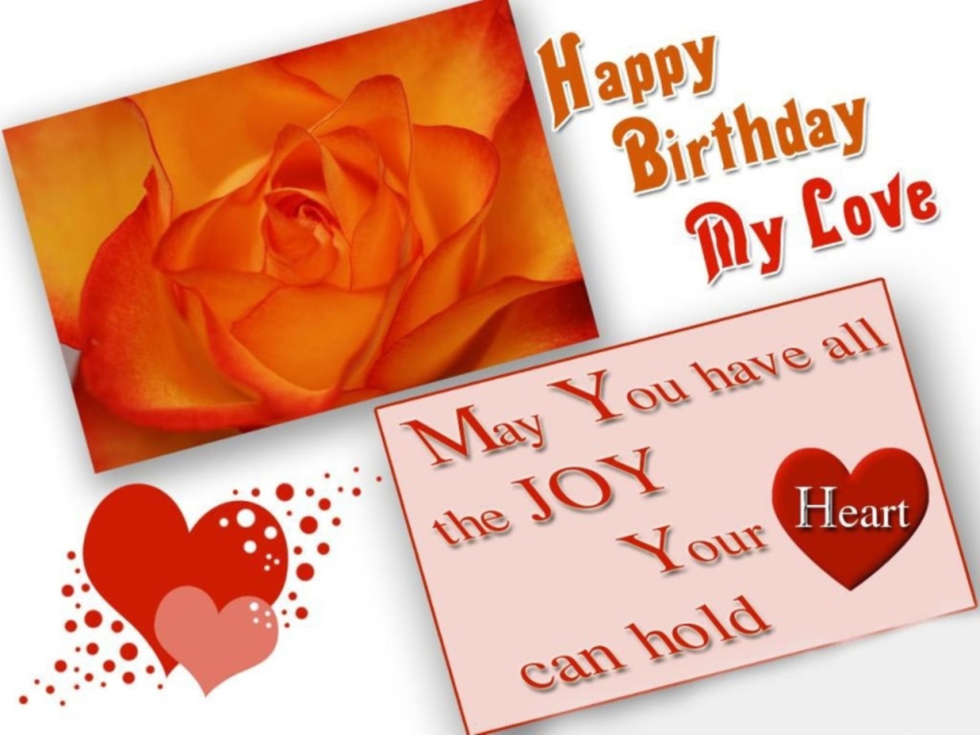 The Collection Of Romantic Birthday Wishes That Can - Wish My Love Happy Birthday , HD Wallpaper & Backgrounds