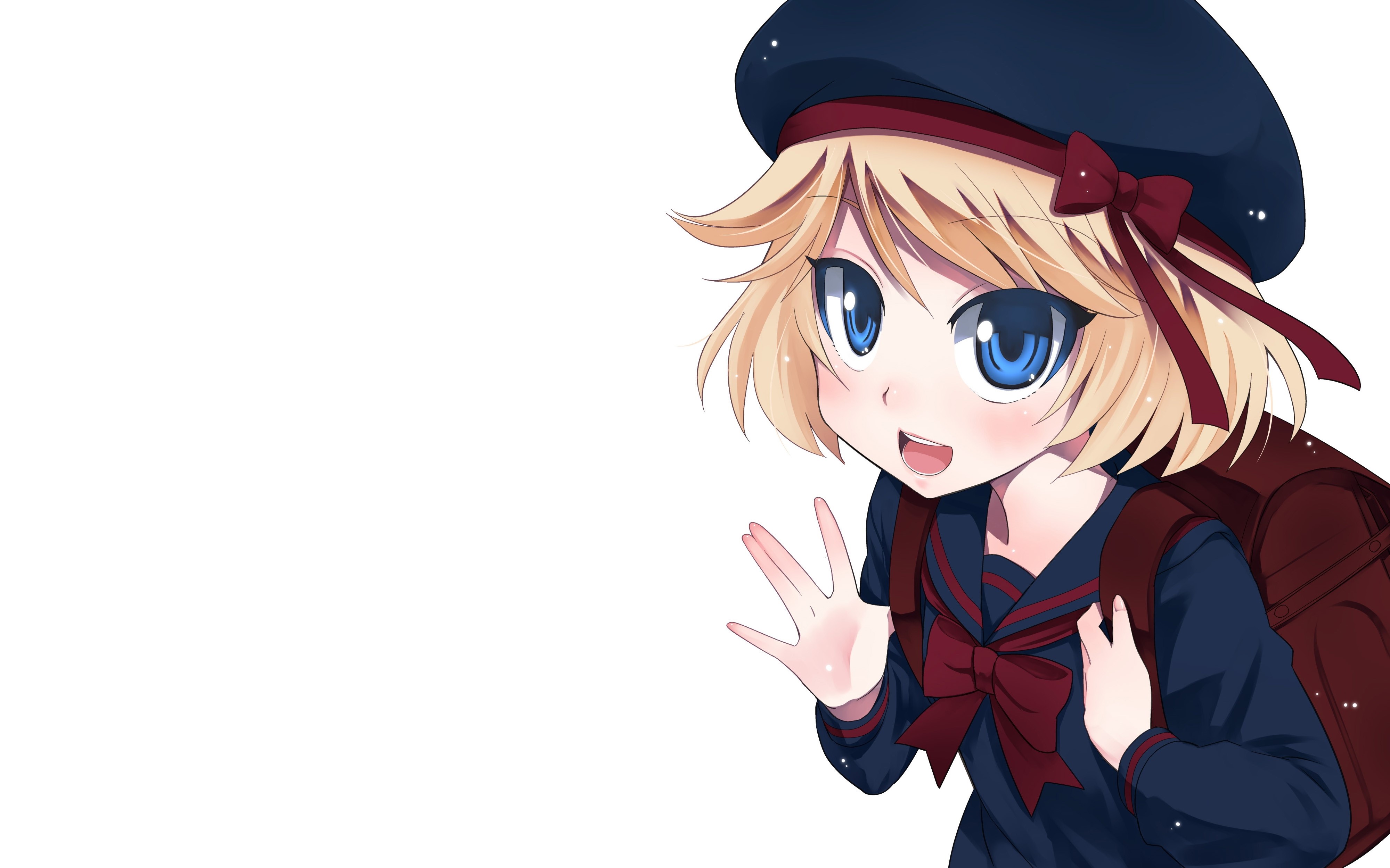 Cardfight Vanguard Girl Blonde Blue Eyes Joy Wallpaper Emi