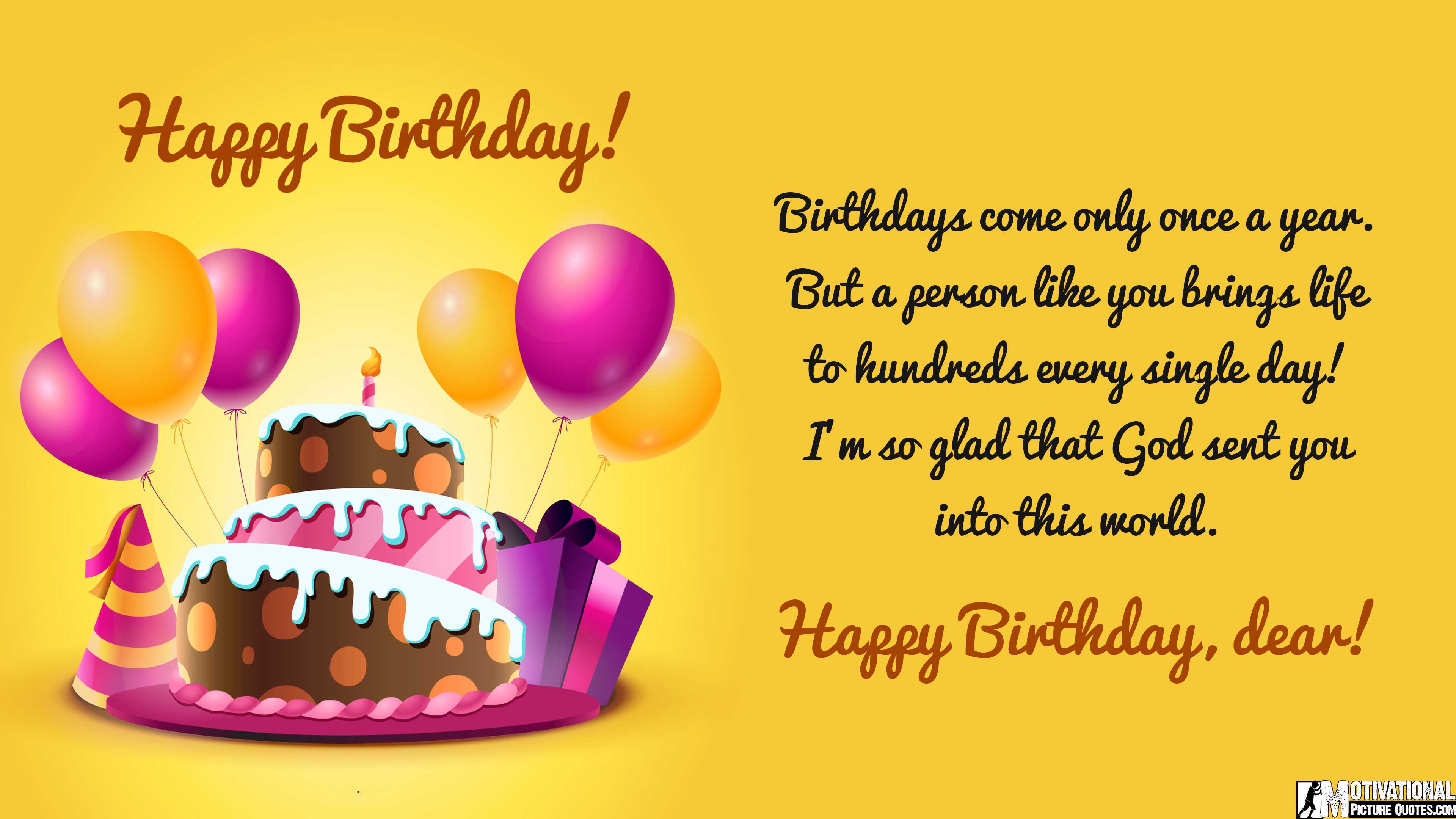 Best Happy Birthday Quotes For Him Photos - Best Quotes Of Birthday , HD Wallpaper & Backgrounds