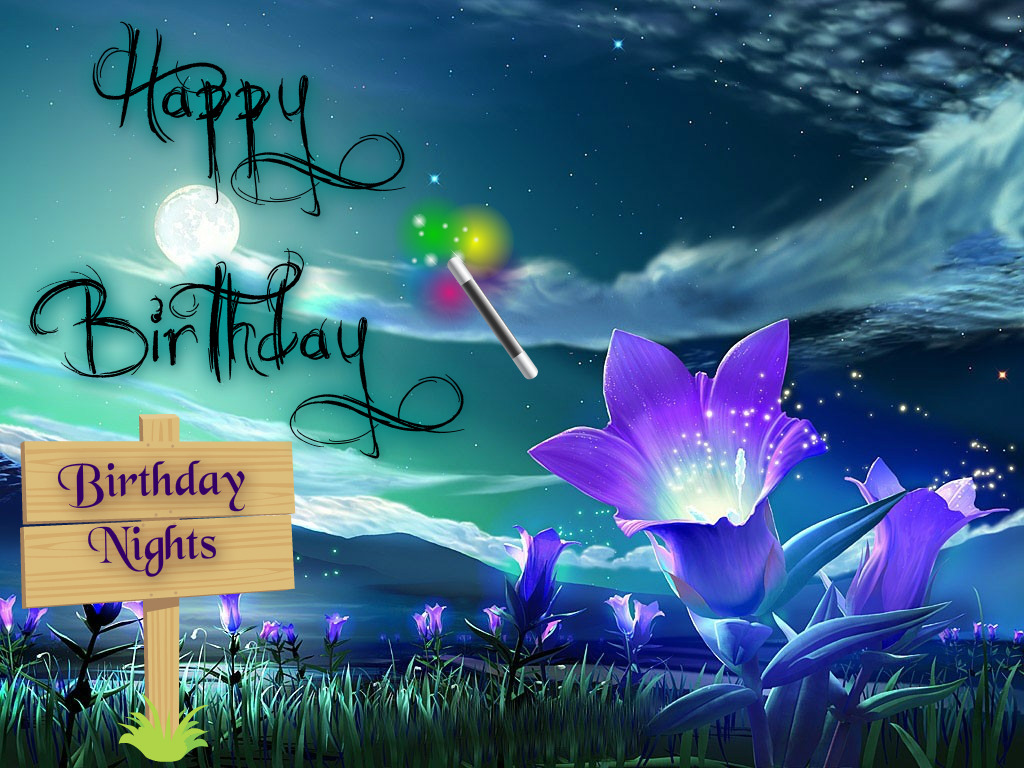 Birthday Wishes Images For Lover Download Hd Pictures - Happy Birthday Flower Hd , HD Wallpaper & Backgrounds