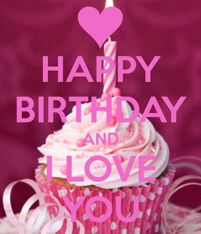 Happy Birthday And I Love You - Sweet Happy Birthday , HD Wallpaper & Backgrounds