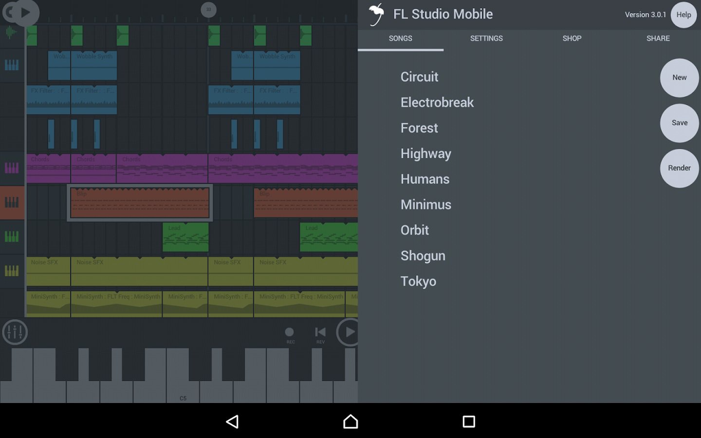 Fl Studio Mobile Android - Fl Studio Mobile Free , HD Wallpaper & Backgrounds