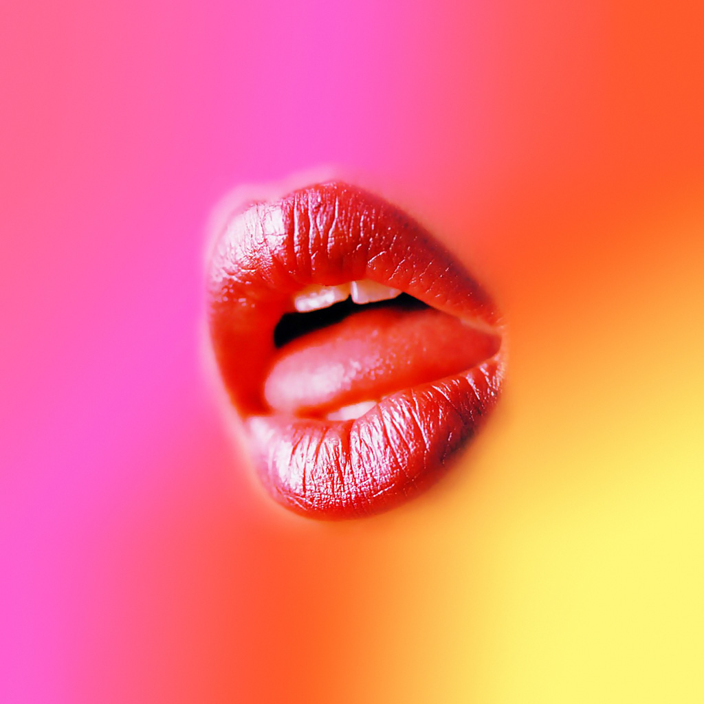 Natural Red Lips Kiss Wallpaper - Lips , HD Wallpaper & Backgrounds