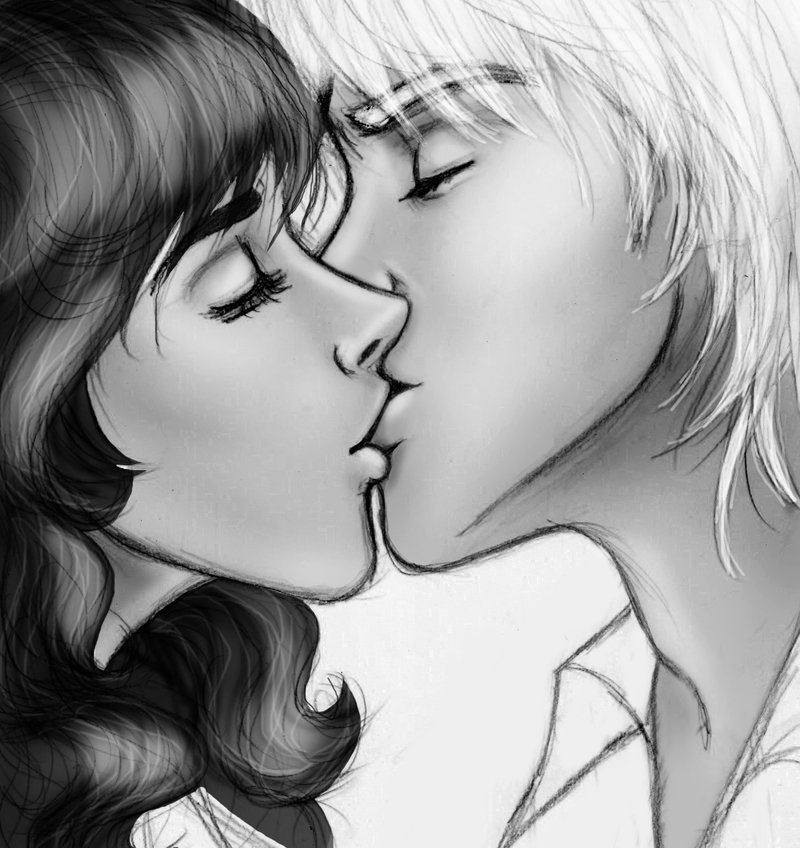Dramione Images Kiss Hd Wallpaper And Background Photos - Hermione And Draco Kiss Fanart , HD Wallpaper & Backgrounds