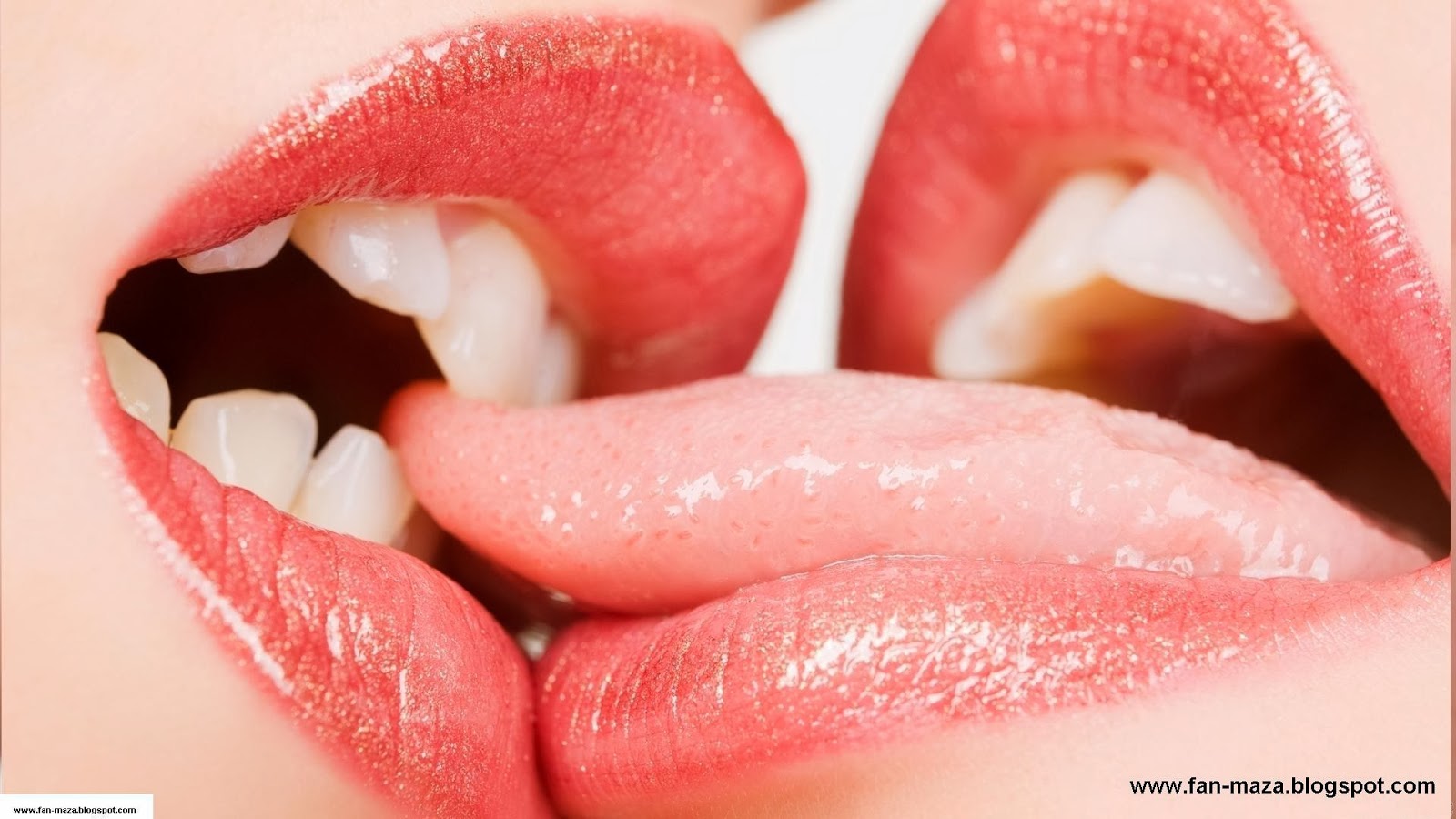Kiss - Kissing Lips To Lips , HD Wallpaper & Backgrounds