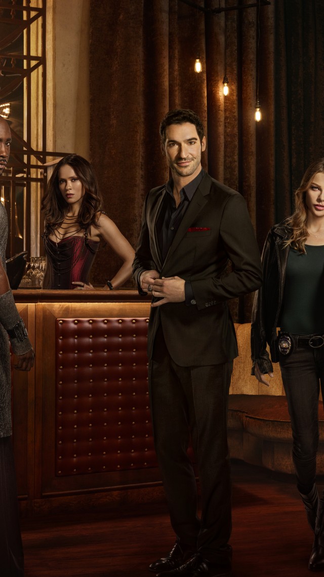 Tom Ellis, Lauren German, Kevin Alejandro, Best Tv - Lucifer Series , HD Wallpaper & Backgrounds