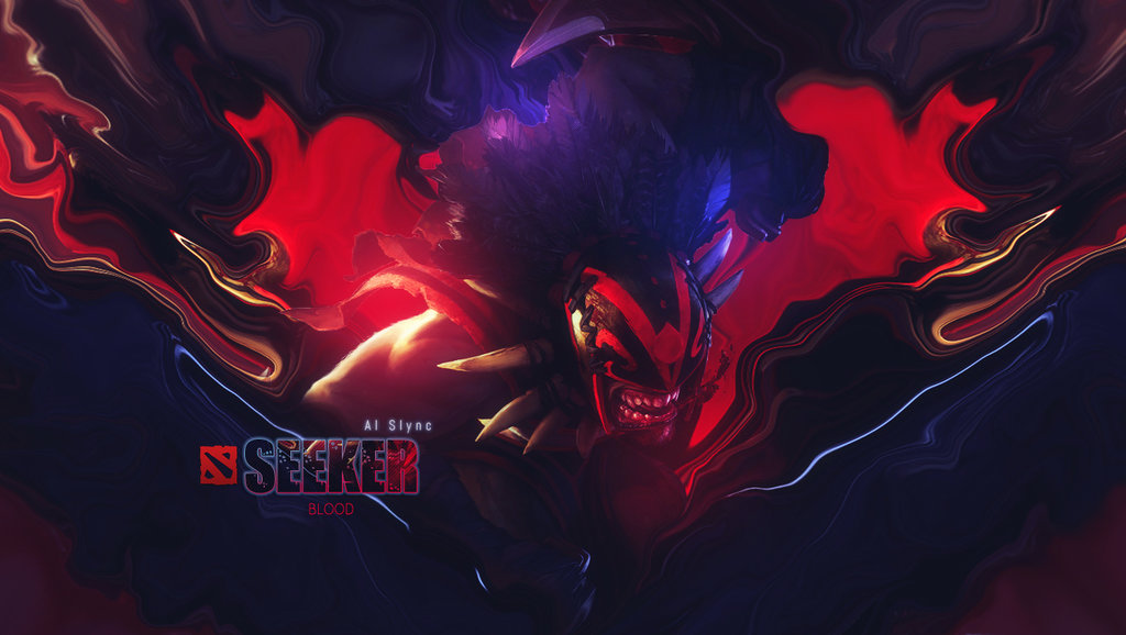 Blood Seeker Dota 2 Wallpaper By Al Slync-d8syr83 - Bloodseeker Dota 2 Hd , HD Wallpaper & Backgrounds