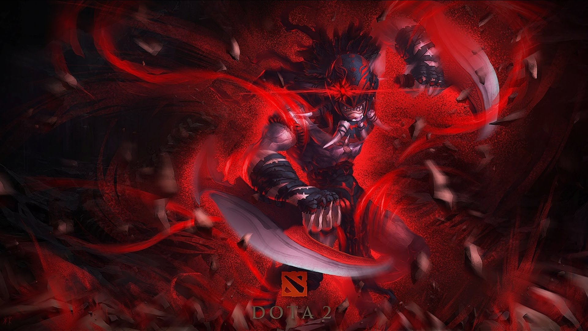 Dota 2 Bloodseeker Picture Of Loading Screen Iphone - Dota 2 Bloodseeker Wallpaper Hd , HD Wallpaper & Backgrounds