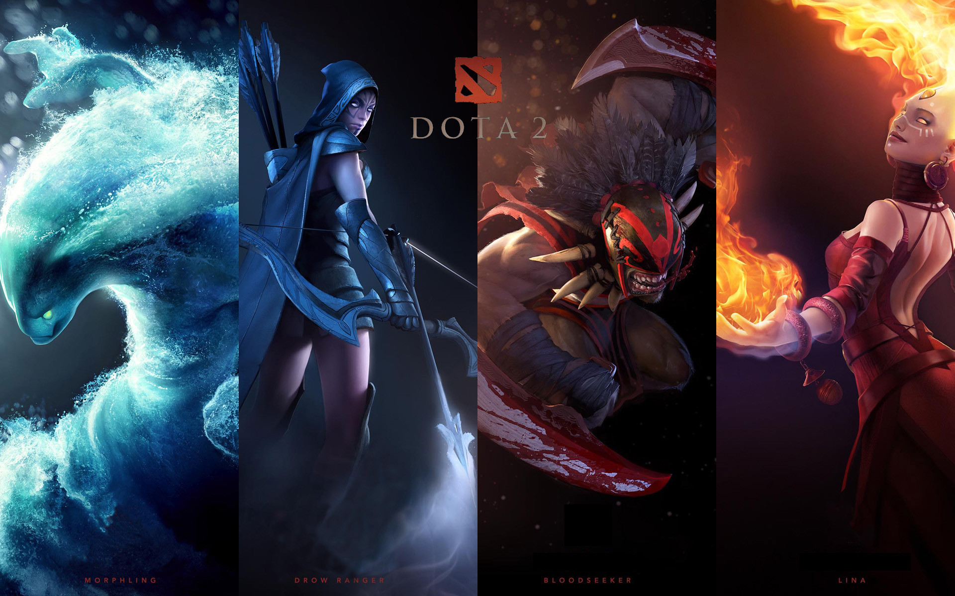 Wallpaper - Dota Allstars Loading Screens , HD Wallpaper & Backgrounds