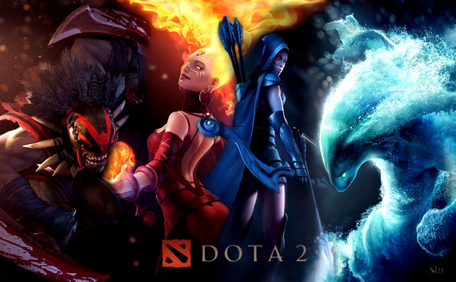 View Original Size - Dota 2 Full Hd , HD Wallpaper & Backgrounds