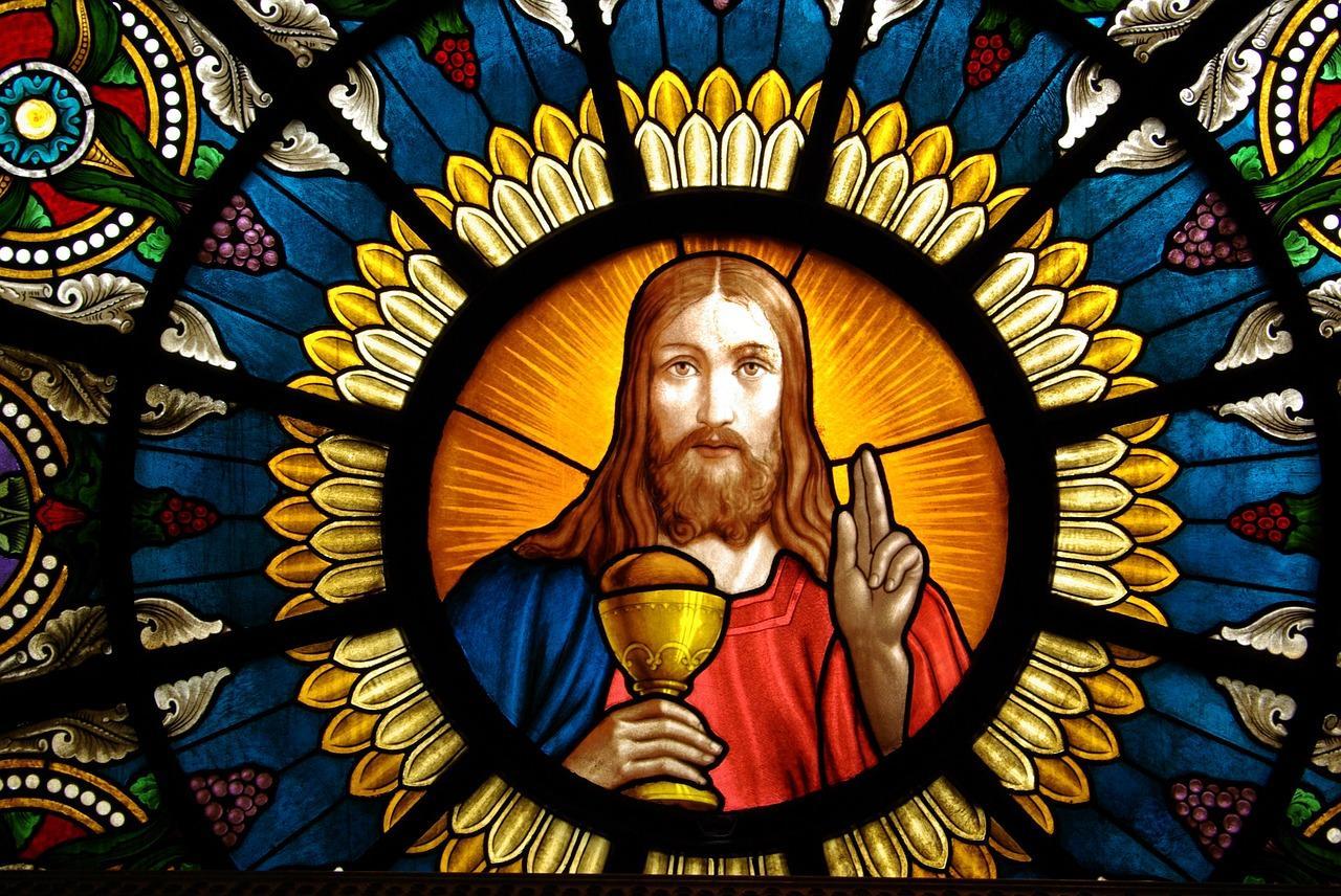 Stained Glass Windows Jesus , HD Wallpaper & Backgrounds