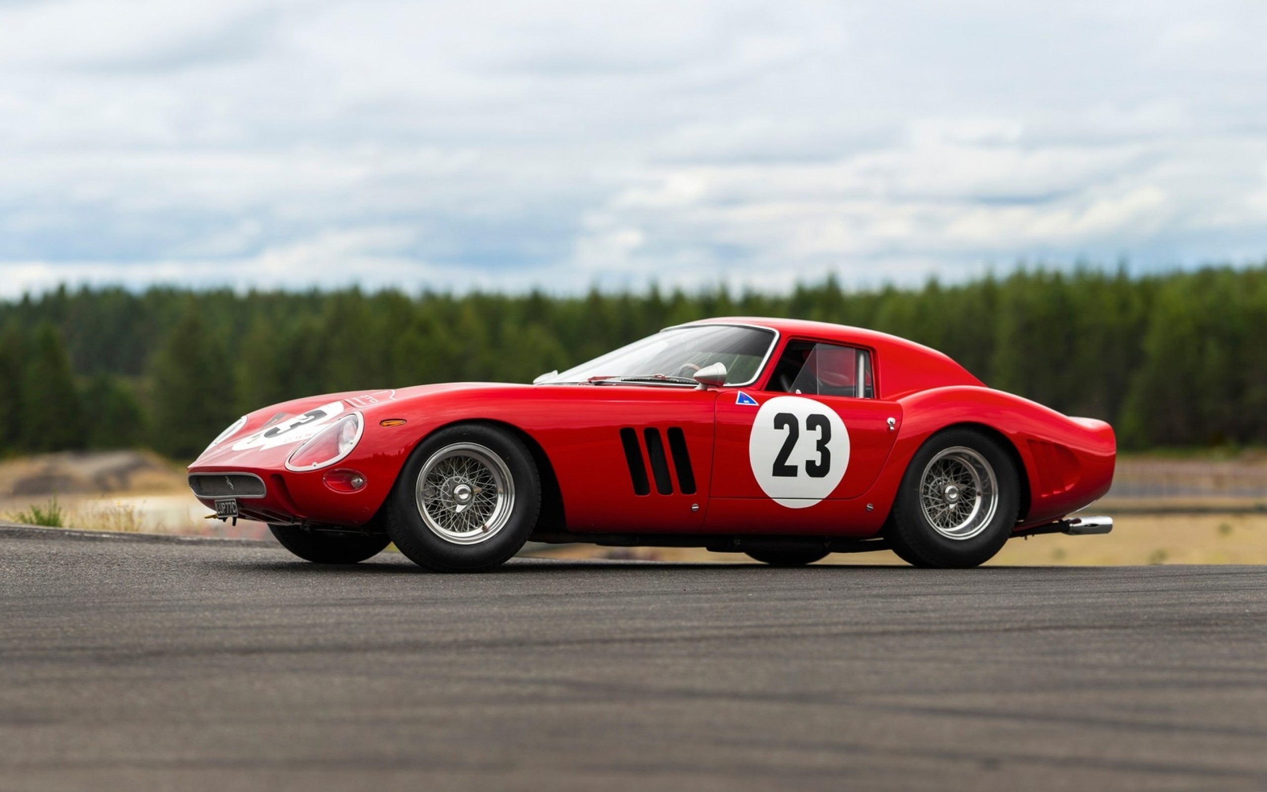 Ferrari 250 Gto, Red, Retro Supercars - 1962 Ferrari 250 Gto By Scaglietti , HD Wallpaper & Backgrounds