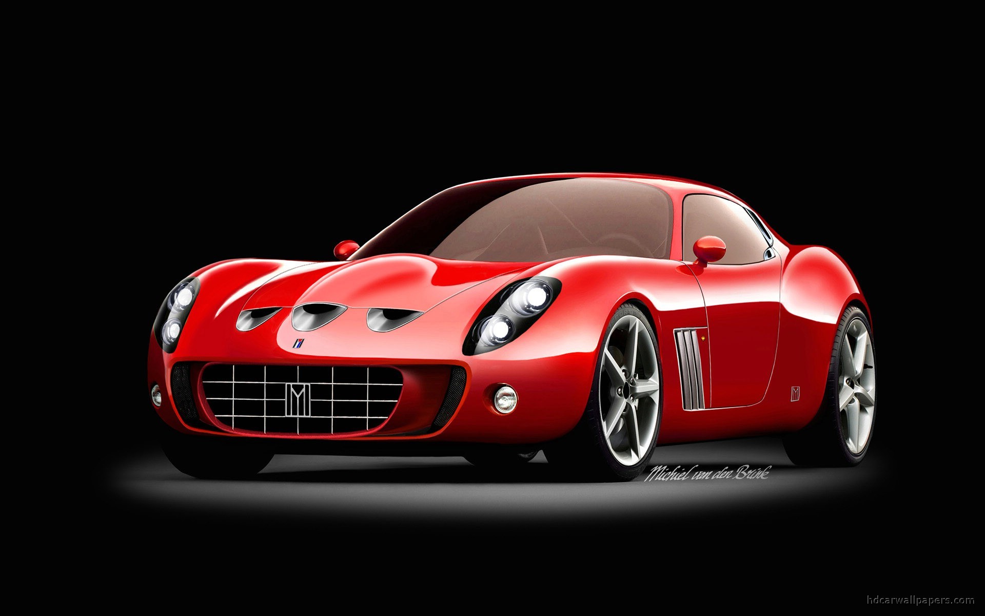 Hd Wallpapers Ferrari 250 Gto Wallpaper - Pontiac Solstice Concept Car , HD Wallpaper & Backgrounds