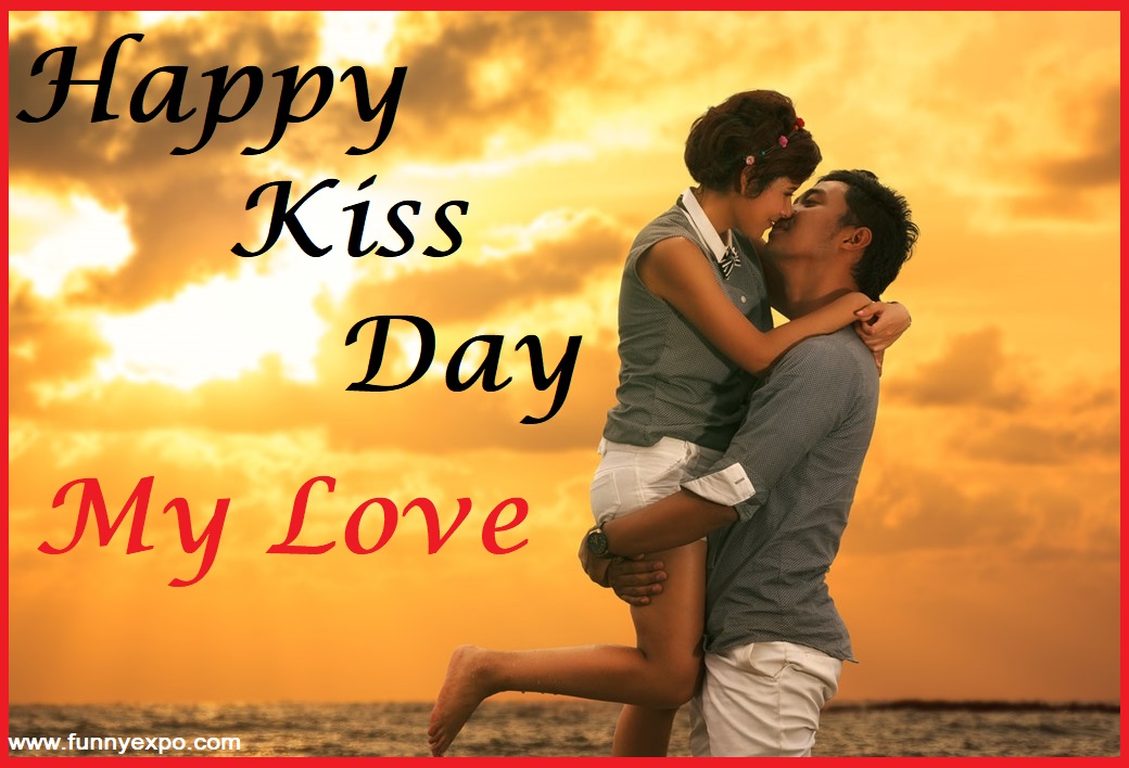 Romantic Happy Kiss Day Love Couple Images, Pictures - Imagenes De Romance , HD Wallpaper & Backgrounds