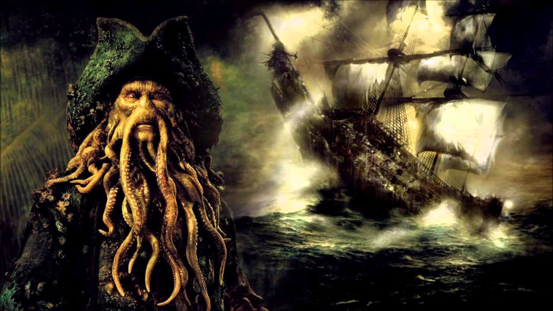 Davy Jones Hd Wallpaper - Pirates Of The Caribbean Davy Jones , HD Wallpaper & Backgrounds