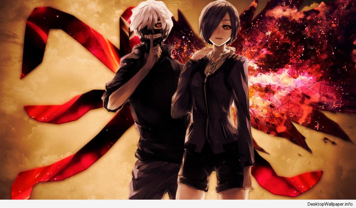 Download Wallpaper - Kaneki And Touka Wallpaper Hd , HD Wallpaper & Backgrounds