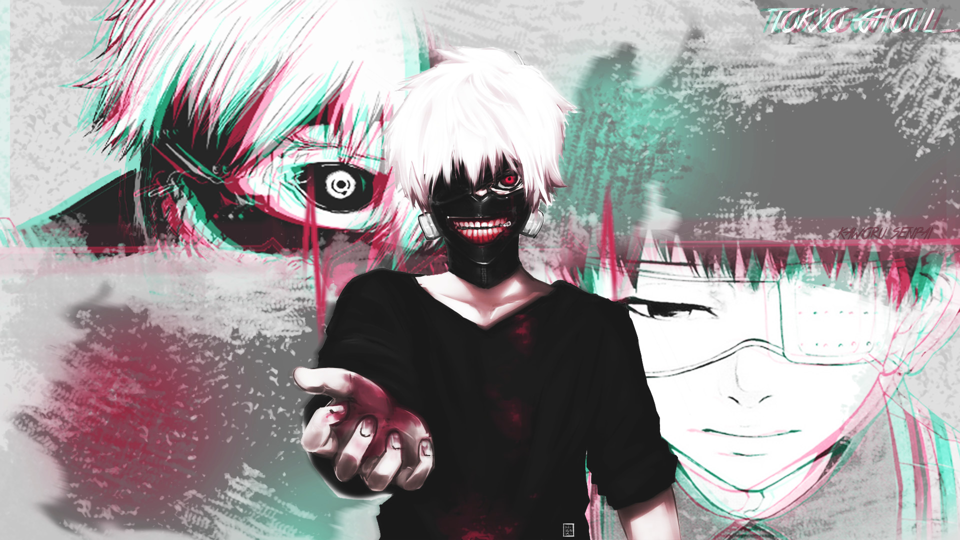 Featured image of post Tokyo Ghoul Hd Wallpaper For Pc - Kaneki ken wallpaper, tokyo ghoul, red, red eyes, white background.