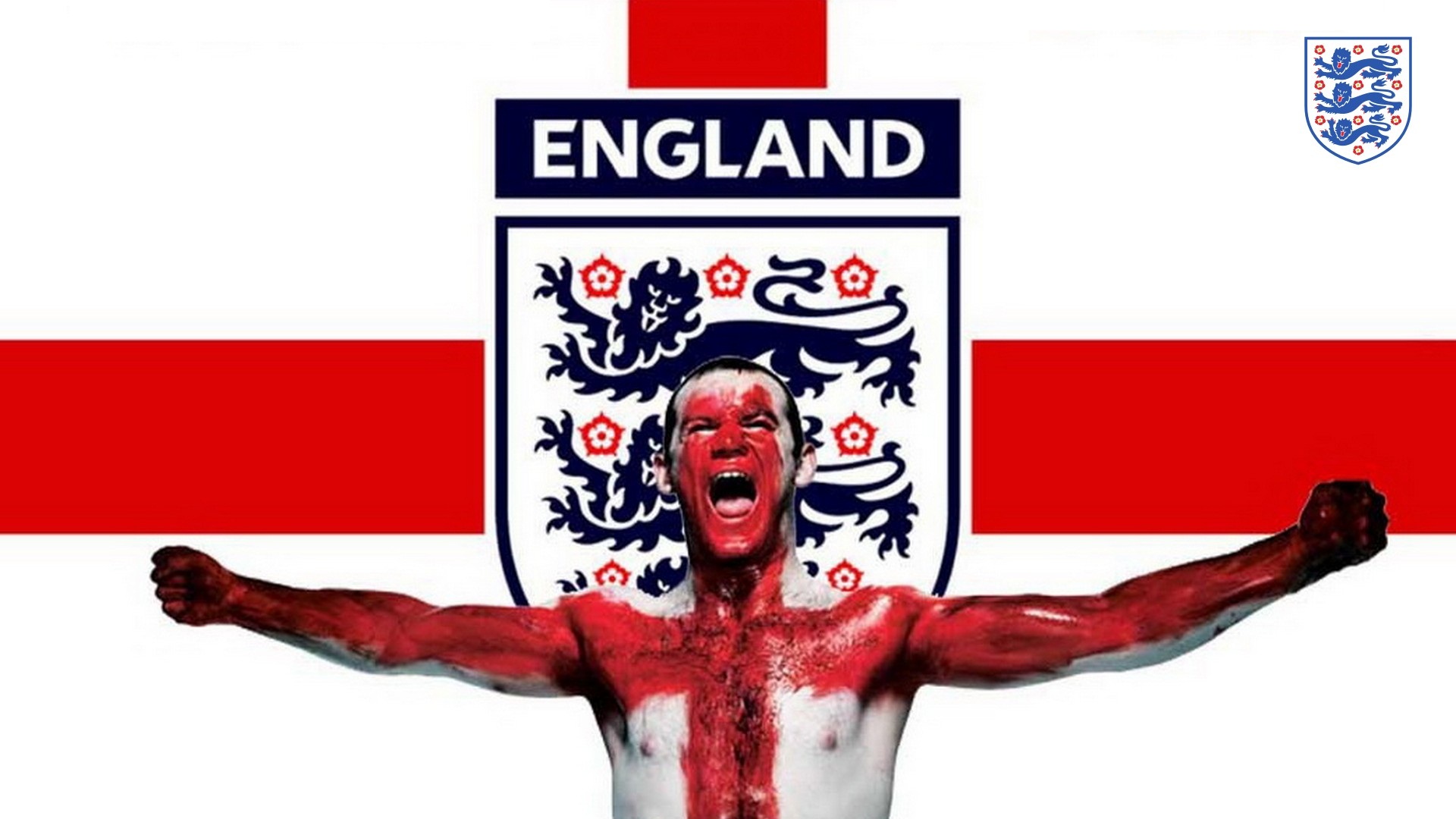 Start Download - Logo England Three Lions , HD Wallpaper & Backgrounds